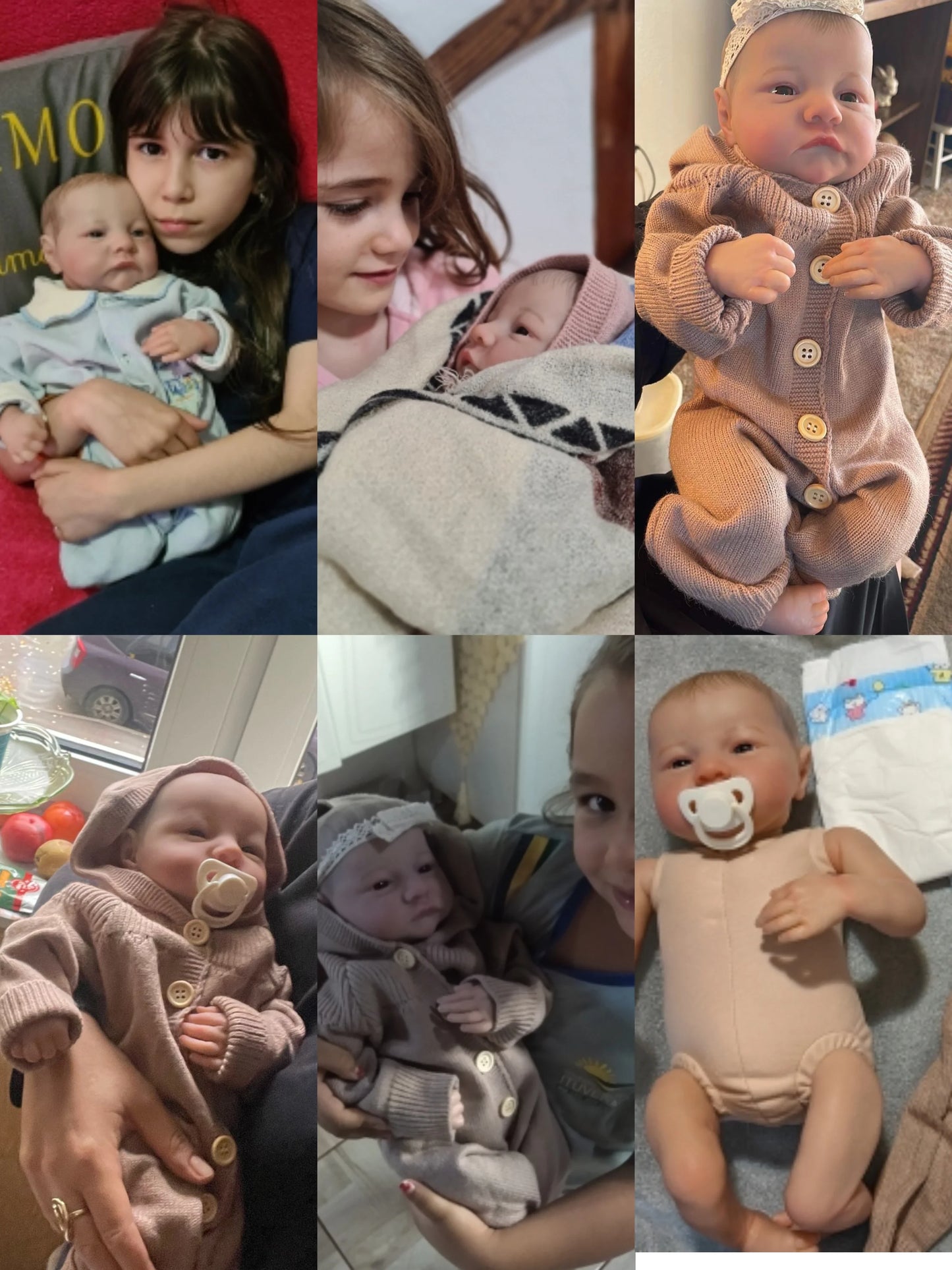 NPK 19inch Already Painted Finished Reborn Baby Doll Levi Awake Newborn Baby Size 3D Skin Visible Veins Collectible Art Doll
