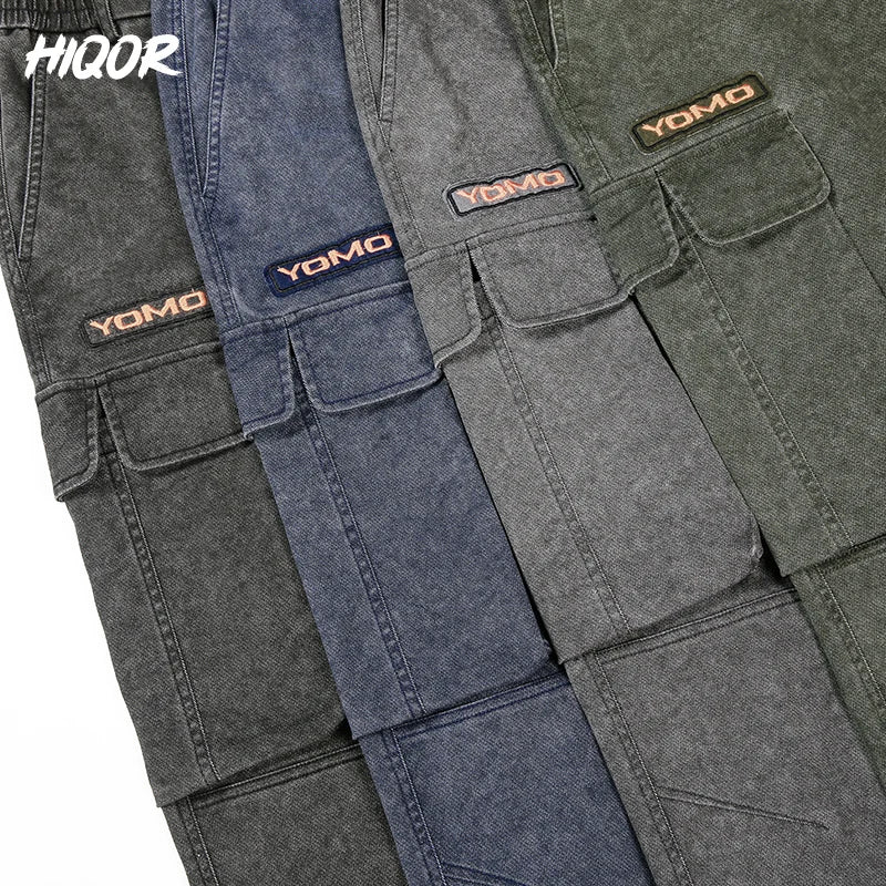 Man Cargo Pants Casual Baggy Pants Outdoor Trousers Men's Work Wear Pantalones