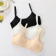 Girls Underwear Without Steel Rings Thin Cotton And Sports Bra