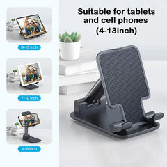 Mobile Phone Holder Stand For iPhone iPad Xiaomi Adjustable Desktop