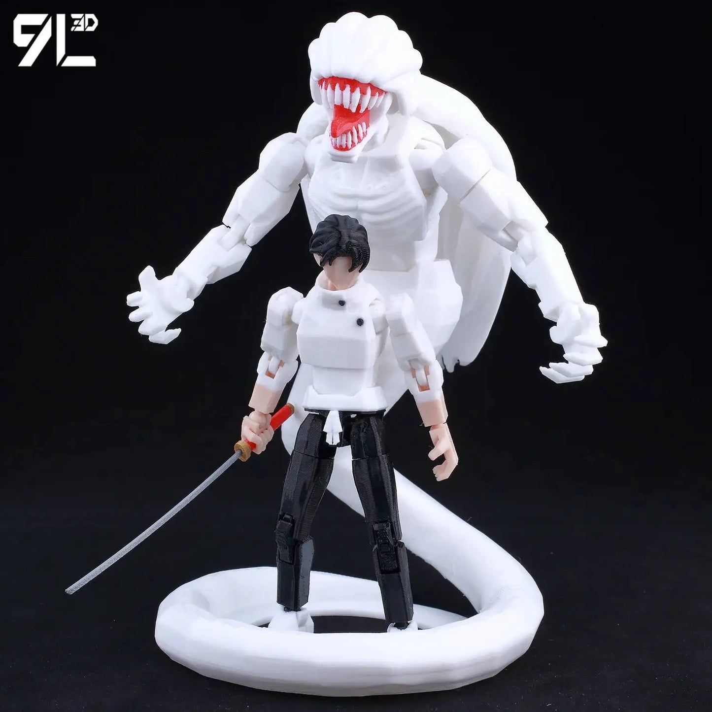 9L 3D Printed Anime Jujutsu Kaisen Sukuna Lucky13 Dummy 13 Movable Shapeshift T13 Action Figures Mannequin Toys for Collectors