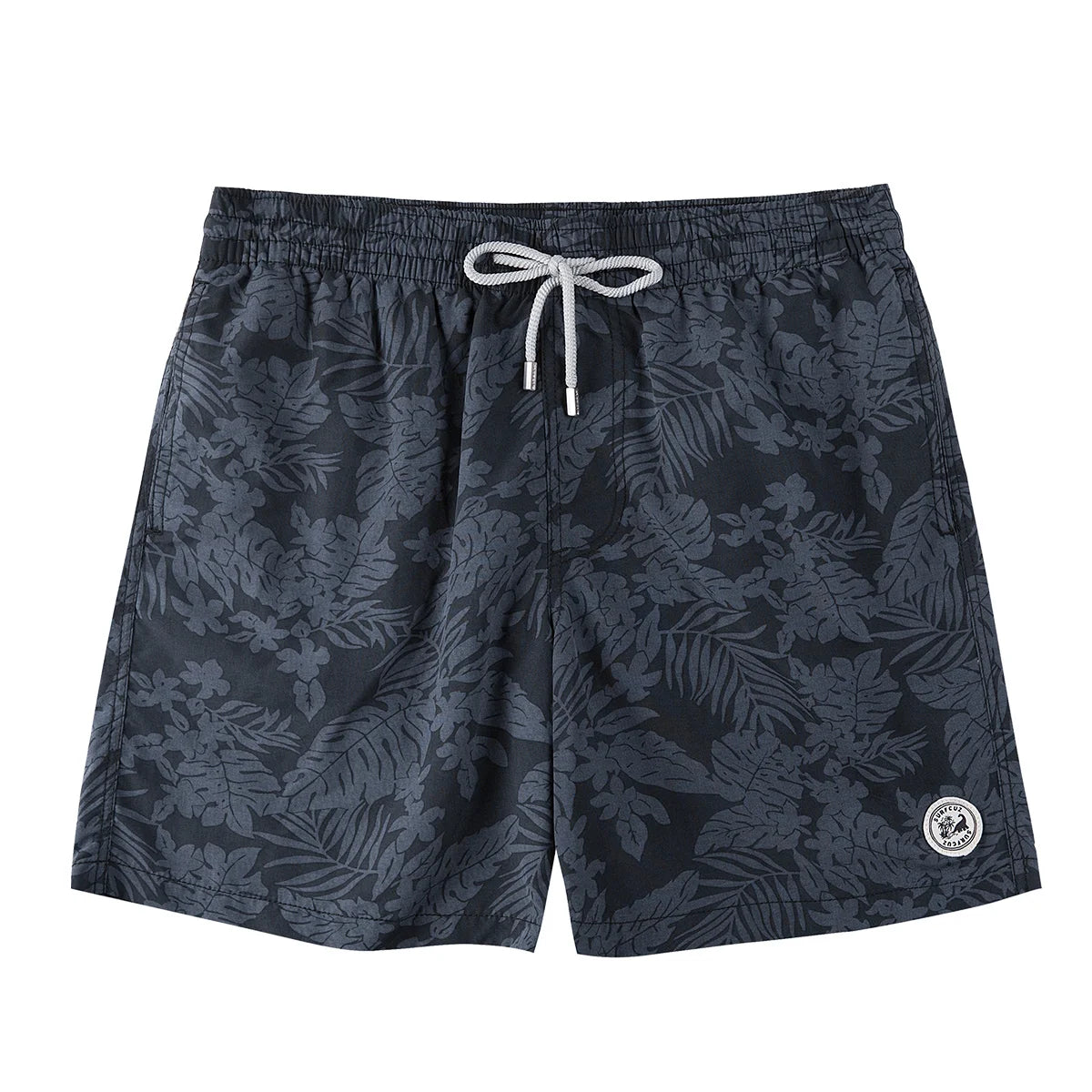 SURFCUZ Beach Men's Swim Shorts Flower 3D Printed Surfing Board Shorts Quick Dry with Mesh Lining and Pockets Struck Shorts