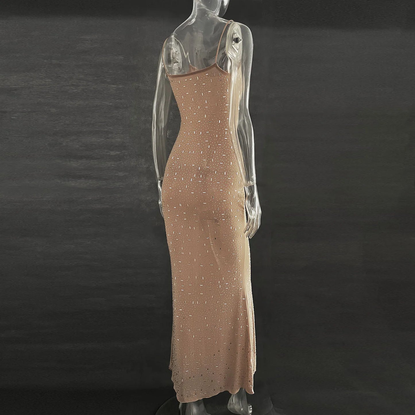 Formal attire Dresses: Maxi Dress Fashion Glitter High Waist Bodycon Outfits