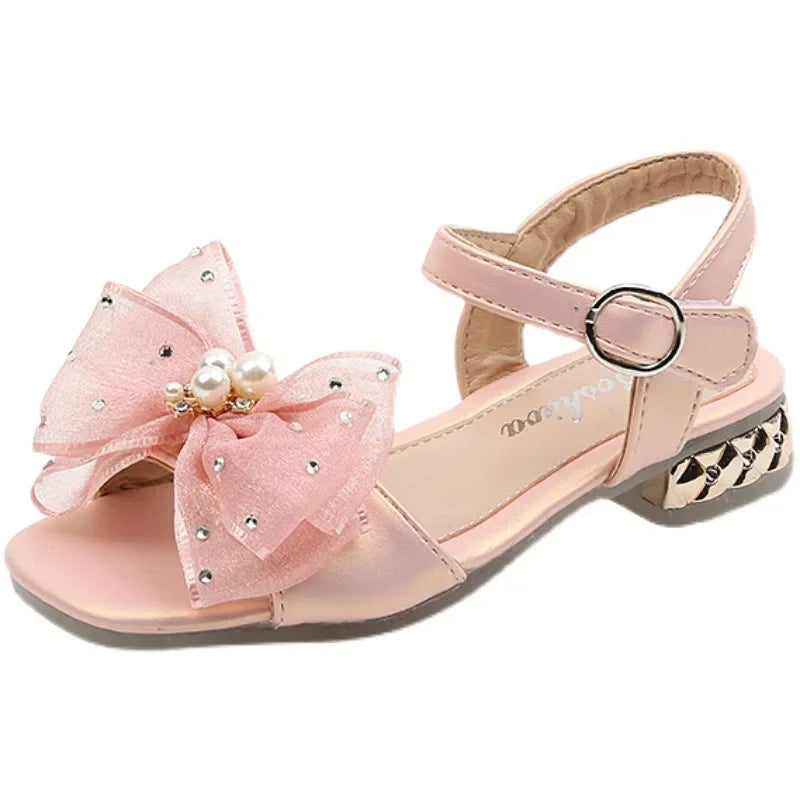 Baby Casual Shoe Bow Kid Shoe for Girl Fashion Women Sandal Sandalias