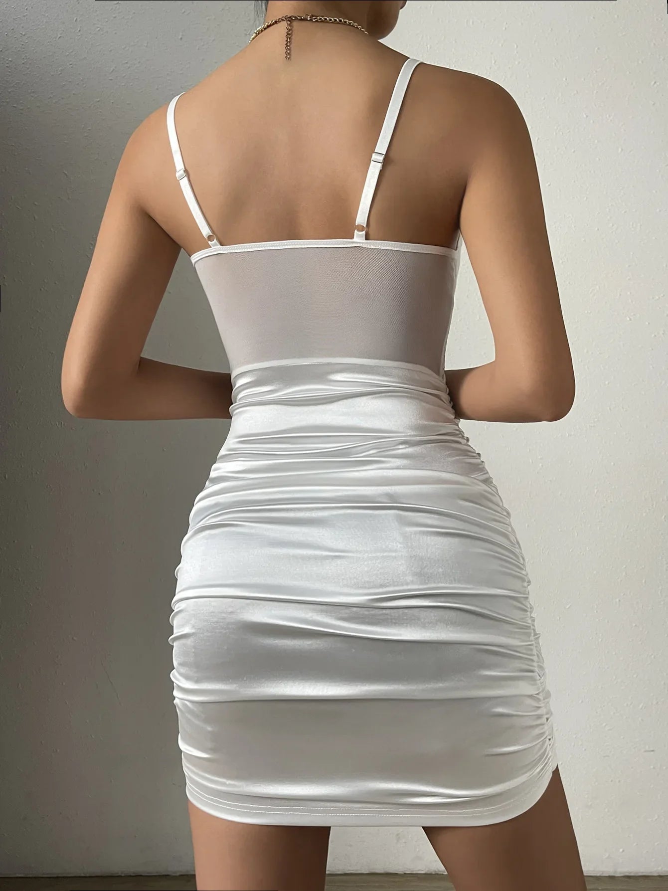 Women Bodycon Lace Dresses  Sexy Club Pleated Flower Patterned Hip Wrap Dress Fashion Slim Elastic Party Streetwear Outfits