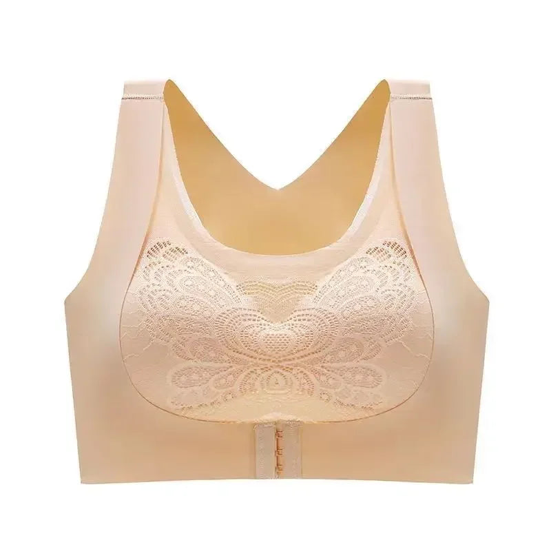 Front Closure Posture Corrector Bras Women Sports Underwear Bralette Humpback