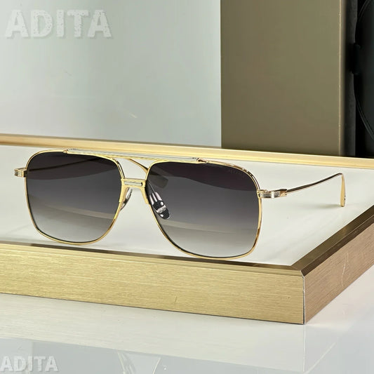 ADITA ALKAMX DTS100 Top Quality Sunglasses for Men Classic Women Luxury Brand Designer Fashion sun glasses UV400 With box