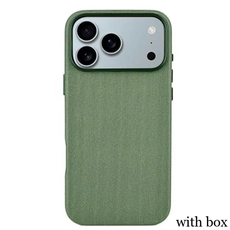 @Original For Apple Magsafe Techwoven Magnetic Case For IPhone 17 Pro Max Wireless Charging With animation Protective Cover Cap