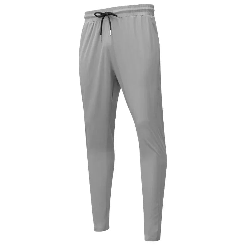 Men Sport Trousers with Pockets Running Workout Pants Quick Dry Training Jogger