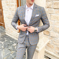 High Quality Men's (suit + Trousers) Boutique Fashion Business Suit