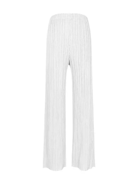 Spring Summer Autumn Women Casual Elegant Ladies Miyake Designer Casual