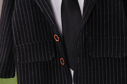 New Spring Autumn Baby Boys Clothes Children Coat Shirt Pants 3Pcs/Sets Toddler Gentleman Suit Infant Outfits Kids Tracksuits