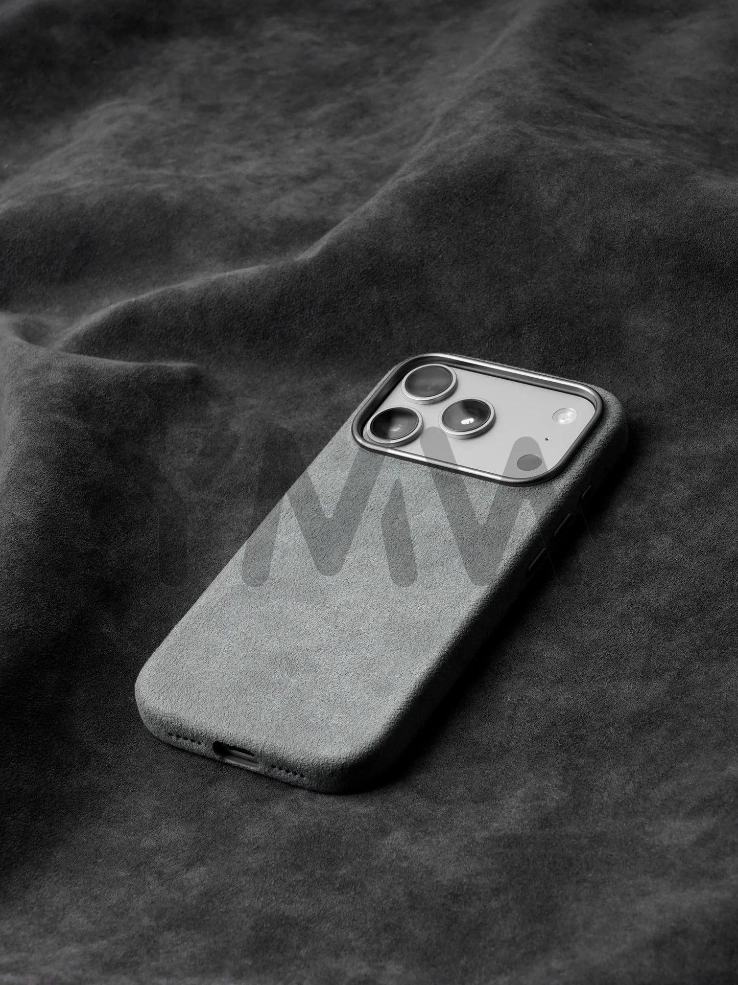 Case for iPhone 17 16 Pro Max Compatible Magsafe Business Supercar Interior Same Suede Leather Phone Cover