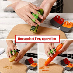 Fruit & Vegetable Peeler Finger Peeler Vegetable Hand Peeler Hand Palm Vegetable Fruit