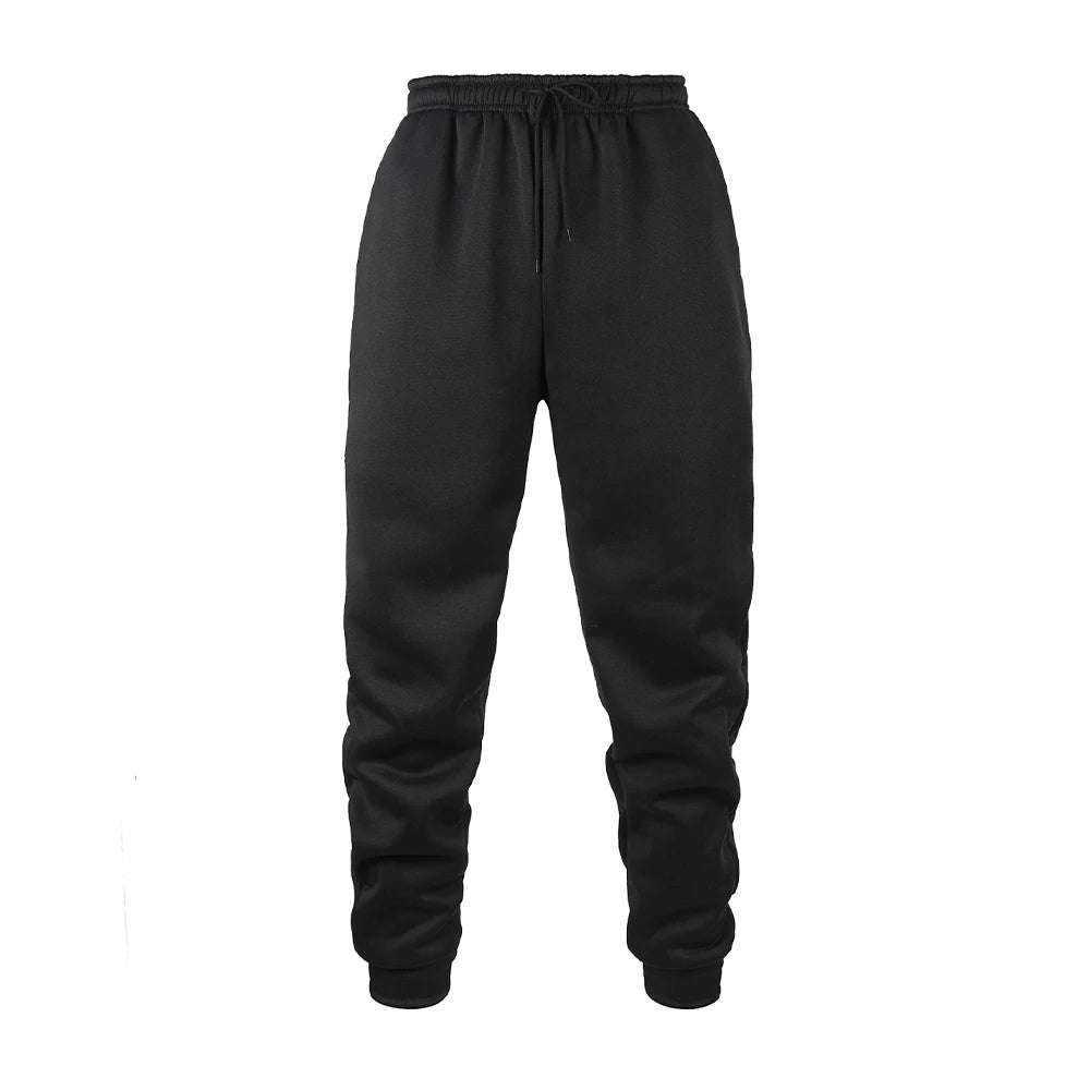 Mens Jogging Pants Sports Pants Fitness Running Trousers Solid Color Sweatpants