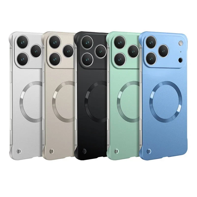 For iPhone 17 Magsafe Magnetic Phone Case For iPhone 17 Pro Max 17 Air Camera Protect Cover