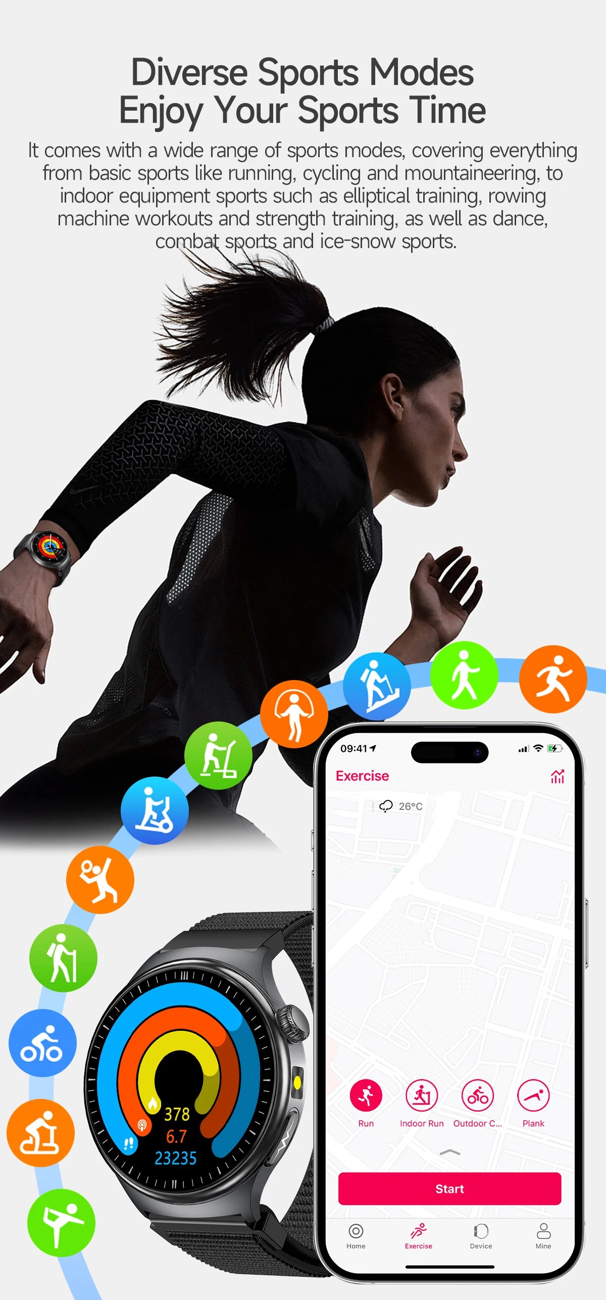 New Upgraded Health Monitoring Uric Acid Blood Pressure Blood Oxygen Heart Health Check Smart Watch ECG smart watches Man 2025