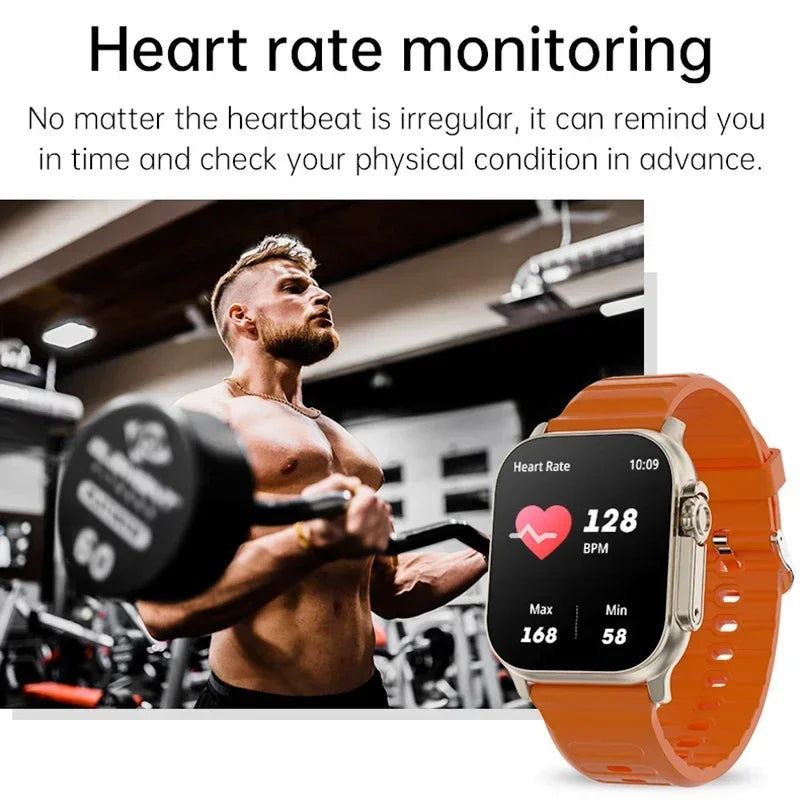 2026 Original T900 Ultra 2 Smart Watch 49mm Men Women Bluetooth Call Music Game Wireless Charging NFC Smartwatch For Android IOS
