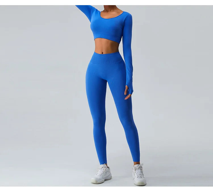 V Back Sport Leggings Female Train Gym Pants Woman Running Workout Leggings