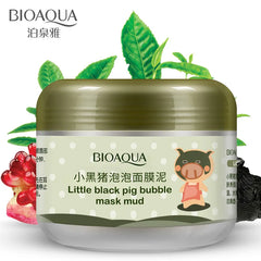 Collagen Moisturizing Face Mask Facial Deep Cleaning Blackhead Removal Oil Control Bubble Clay Mask Mud Beauty Face Care