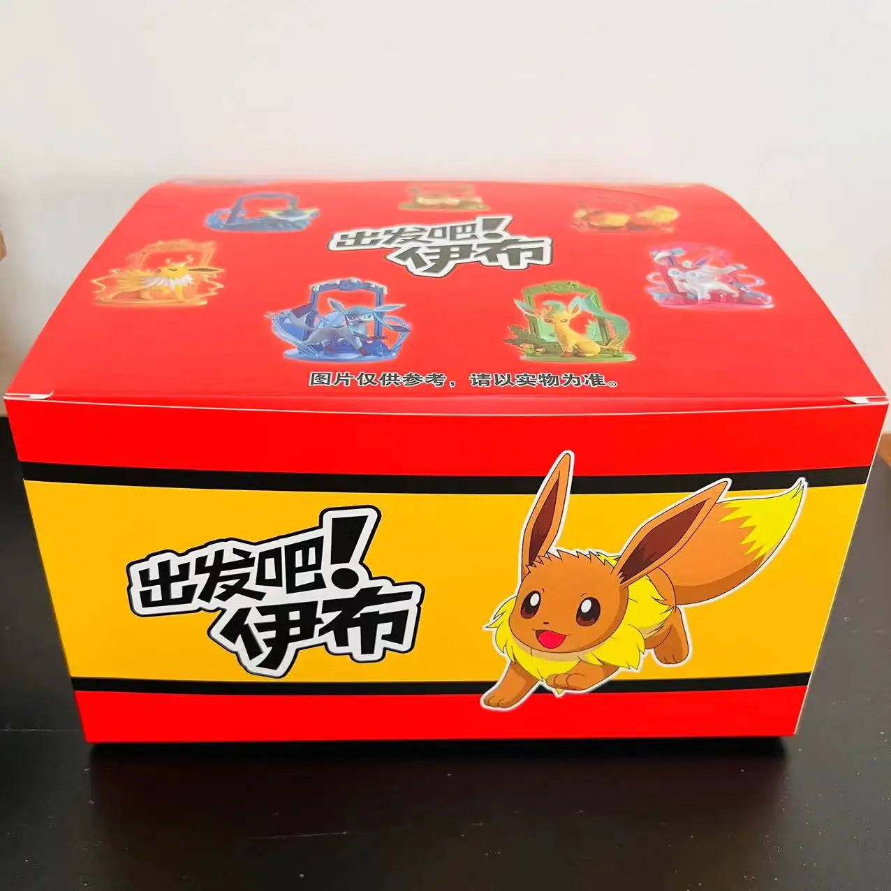 9pcs Pokemon Eevee Evolution Figure Set, Eevee Sylveon Espeon Glaceon Leafeon Anime Model Toys Collection for Kids Gift