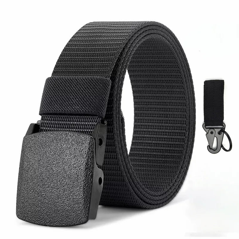 Large size 150CM Military Automatic Buckle Nylon Belt Outdoor Hunting Multifunctional Tactical Canvas Belt High Quality Men Belt