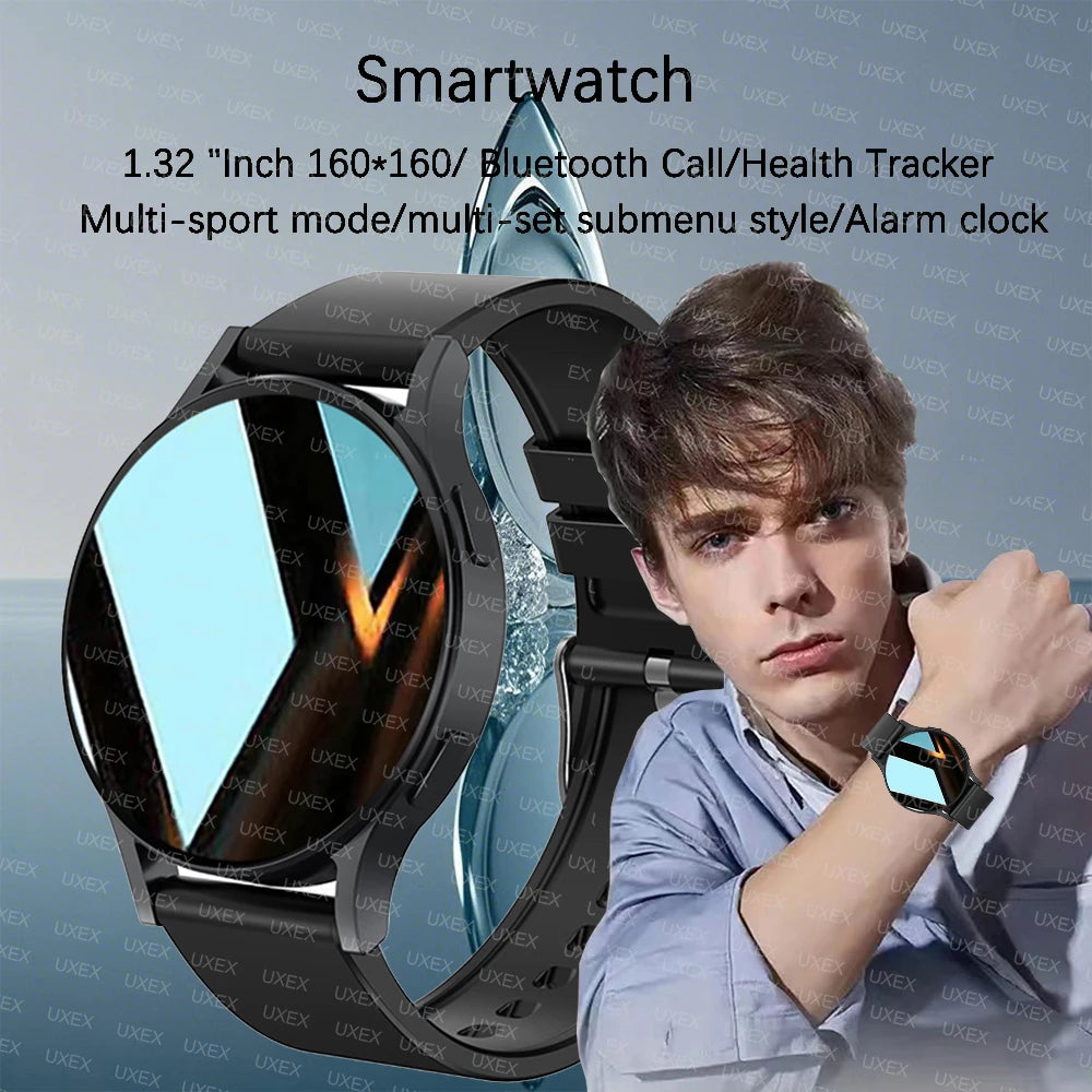 For Classic Smartwatch App Control Men Sports Health Tracking Notification Reminder Bluetooth Call Alarm Clock Smart Watch 2025