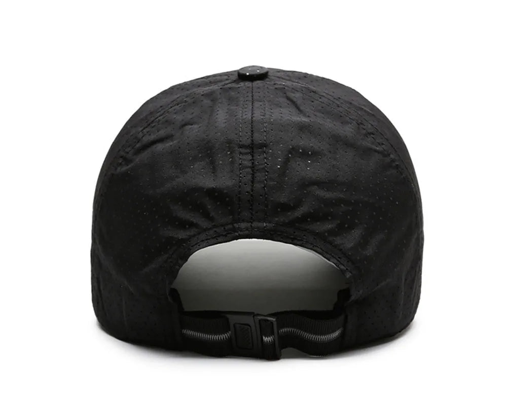 Men Women Mesh Moisture-Waging Quick Dry Baseball Cap Male Summer Female Originality Adjustable Breathable Sun Visor Fishing Hat