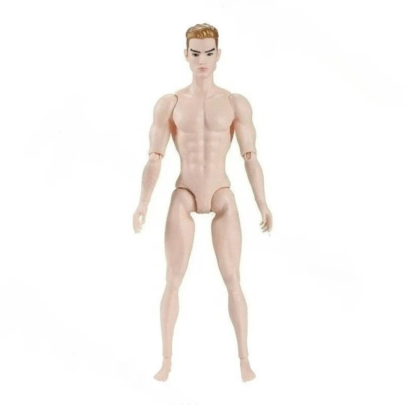 1/6 Male Doll 35cm Height Man Doll White/Normal/Tan Skin Strong Man