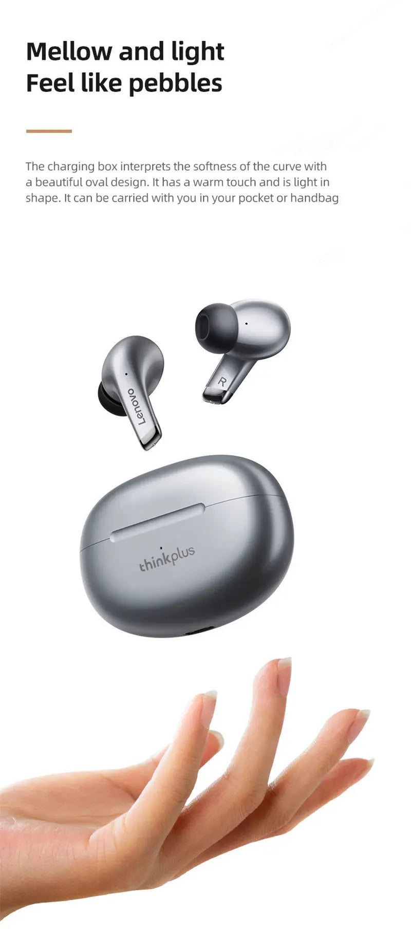 100% Original Lenovo LP5 Pro Wireless Bluetooth 5.4 Earphones LP5 Gaming Earbuds Sports Headphones Low Latency Headset With Mic