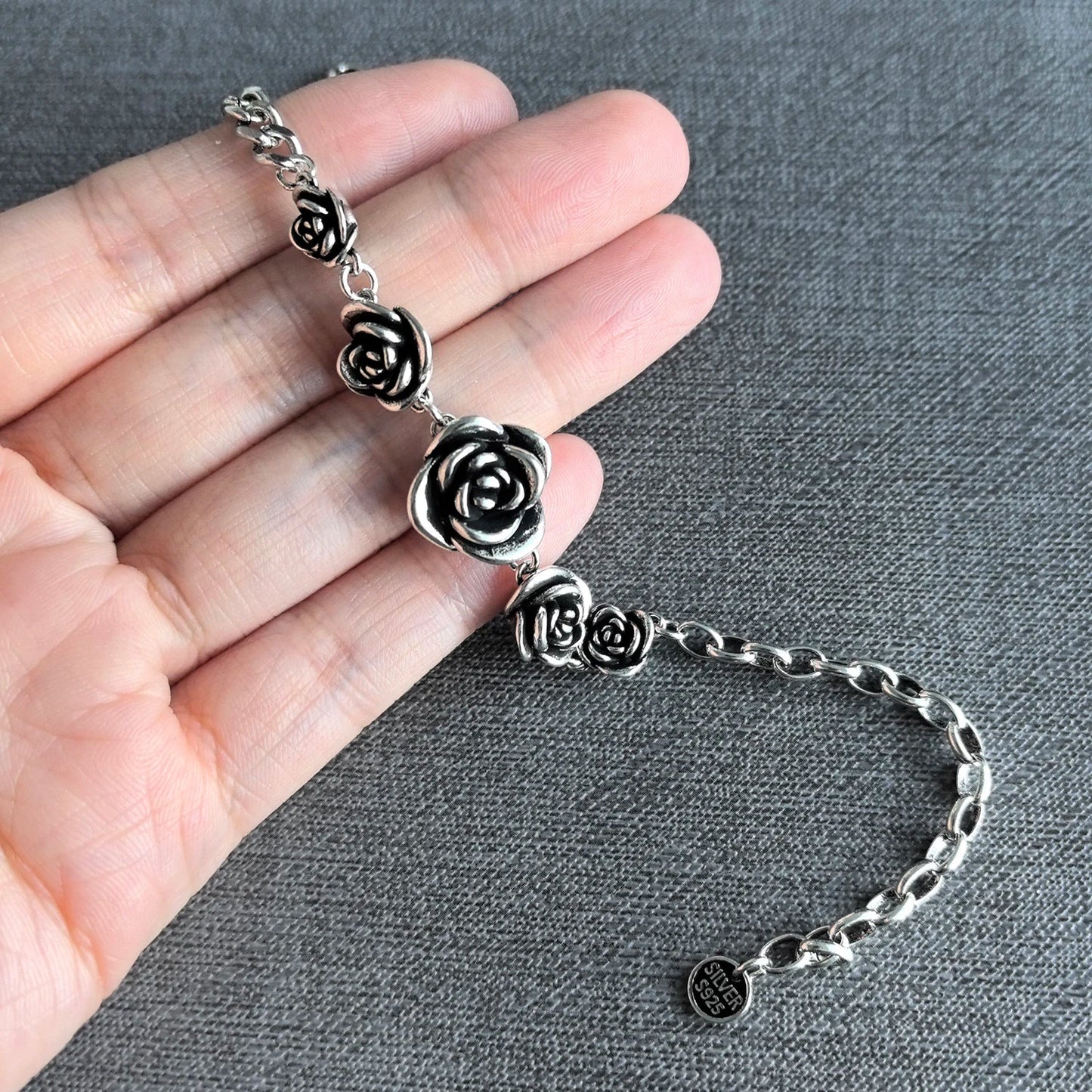 925 Sterling Silver Bangle Bracelet 2 Balls Geometric Polished Punk Stackable For Woman Girl Jewelry Gift Dropship Wholesale