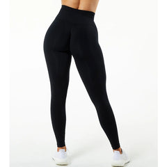 Amplify Fitness Running Yoga Pants Seamless Push Up Leggins Scrunch Bum Leggings