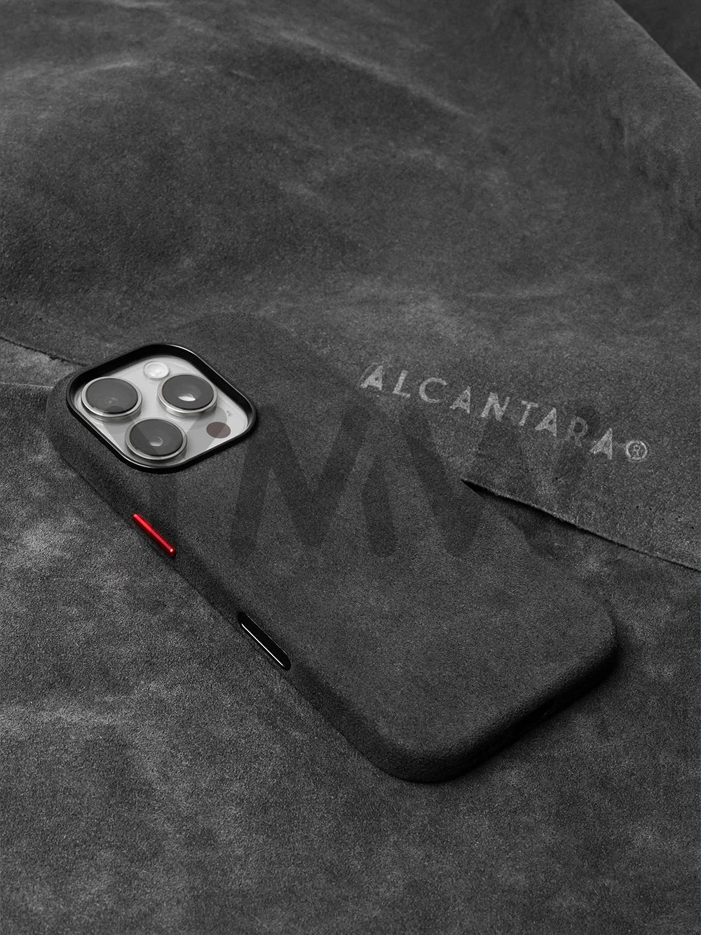 Case for iPhone 17 16 Pro Max Compatible Magsafe Business Supercar Interior Same Suede Leather Phone Cover