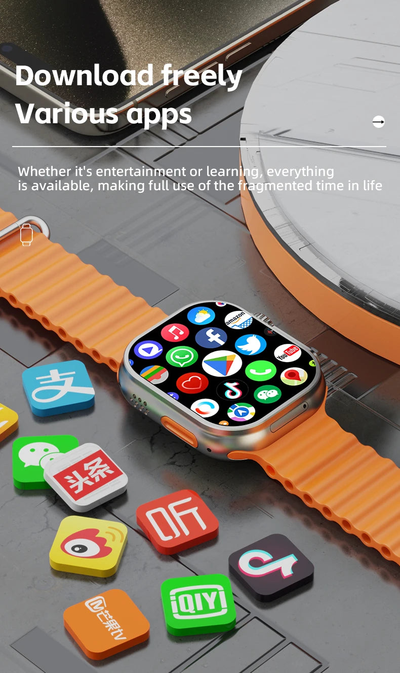 CD12 S11 Ultra 3 Smartwatch 4G 5G 2.26inch Amoled Android 12.0 Smart Watch With Rotary Camera Compass GPS WIFI 2080mAH Battery