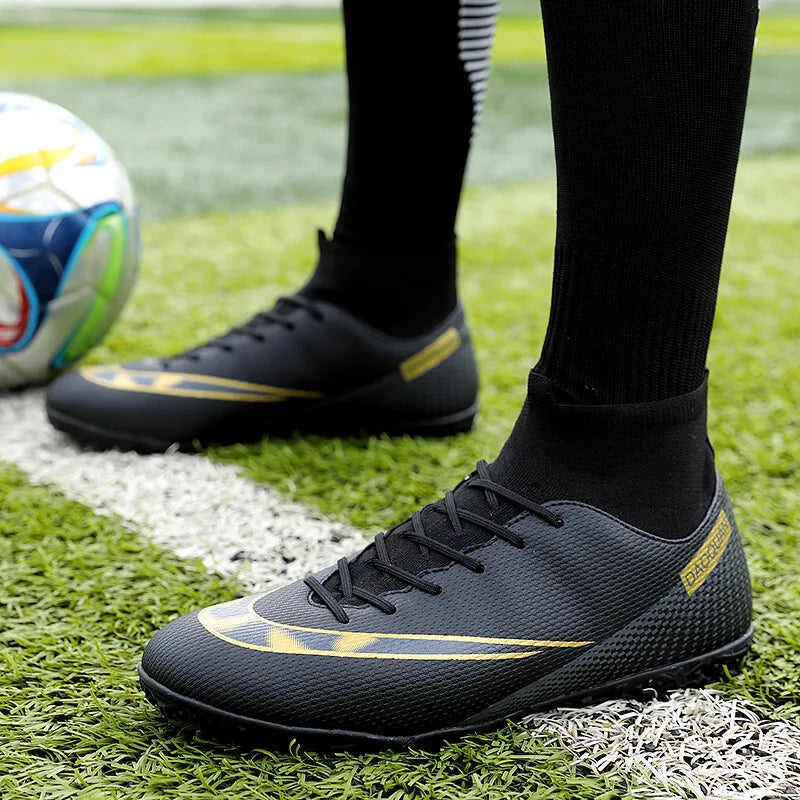 Men's Quality Football Boots Assassin Chuteira Campo TF/AG Football Shoes Futsal