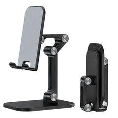 Three Sections Foldable Desk Mobile Phone Holder For iPhone for iPad Tablet Flexible