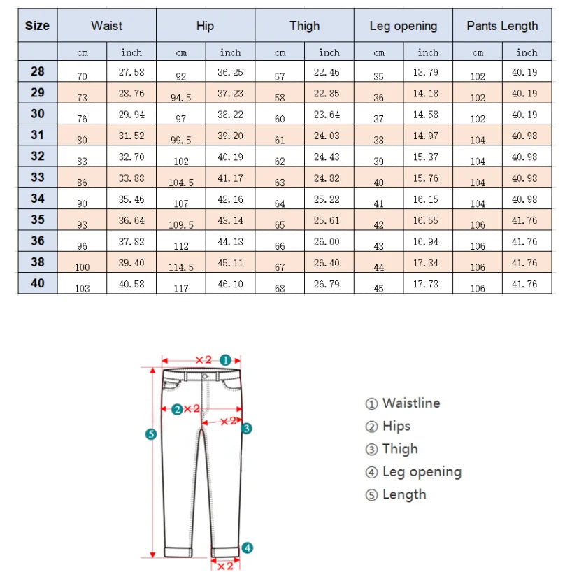Black Suit Pants for Men's Fashion Business Casual Pants Male Formal Dress Pants