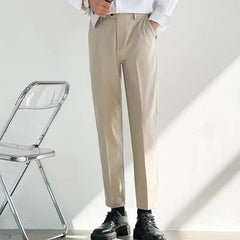 Slim Fit Trousers Loose All Match Casual Suit Pant Korean Style