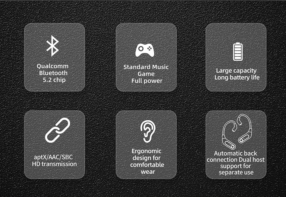 KZ AZ15 Upgrade Wireless Headphones Bluetooth-compatible 5.2 Cable Wireless Ear Hook With Charging Case AZ09 PRO AZ10 Z1PRO Z3