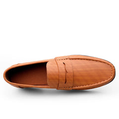 Plus Size Men Loafers Slip On Leather Casual Shoes For Men Moccasins