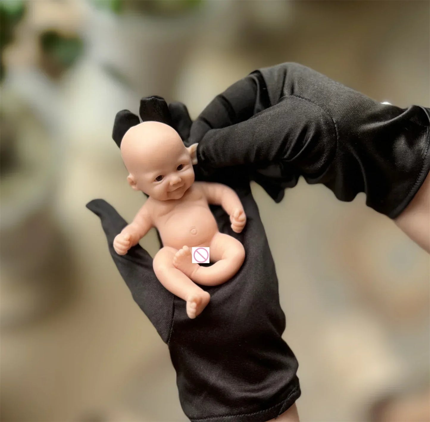 6Inch Mini Vivienne Solid Silicone Bebe Reborn Boy and Girl Handmade Full Body Silicone Lifelike Reborn Dolls