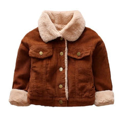 Fashion Baby Girl Clothes Children Boys Thicken Warm Jacket Kids Coat