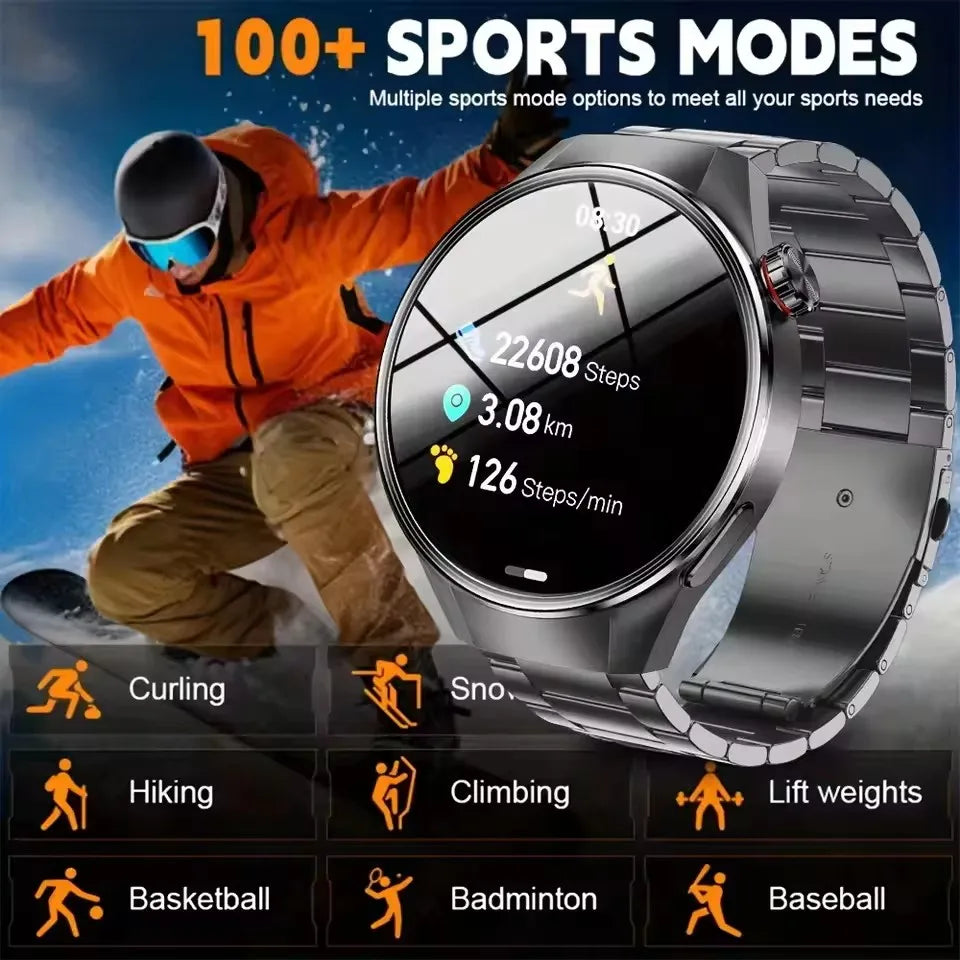 2025New Originl Watch G5 PlUS Smart Watch Men 466*466 HD AMOLED Screen GPS track Heart Rate Bluetooth Call Waterproof SmartWatch