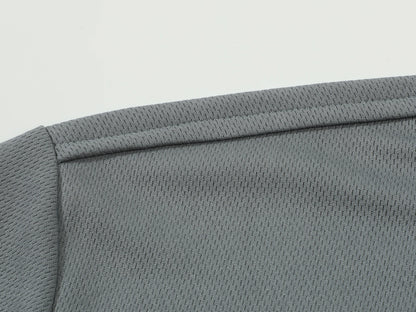 2025 New Summer Men's Short Sleeve Collar Tshirts New Solid Color Casual Polo Shirt Trendy Breathable Loose Basic Splice Top