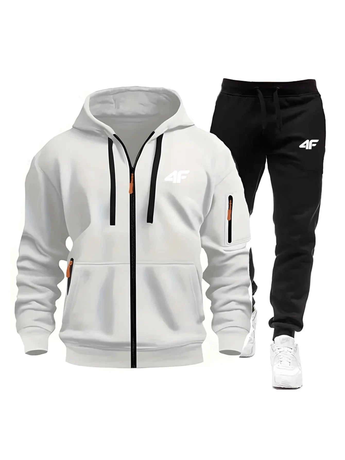 Sets for Men Two Piece Outdoors Mens Tracksuit Set Hot Sales Sportswear Man Sweatpants Hoodie Fashion Comfortable Casual Jogging