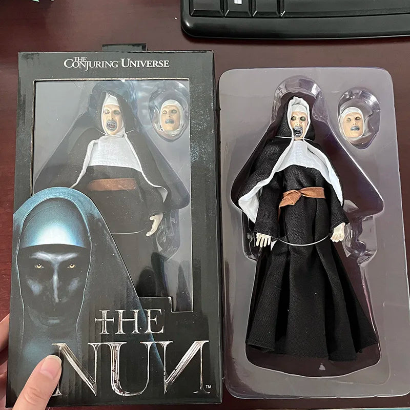 NECA The Nun The Conjuring Series Horror Action Figure Toys Hallowen Present Hobby Collection Face Changable Decor