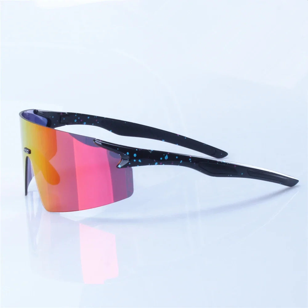 NRC Cycling Sunglasses 1lens UV400 TR90 Sports Bicycle Glasses MTB Mountain Bike Fishing Hiking Riding Eyewear for Men Women