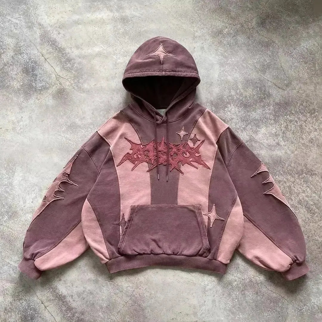 Hoodie for Men: Y2k Goth Harajuku Coat | Loose Sweatshirt