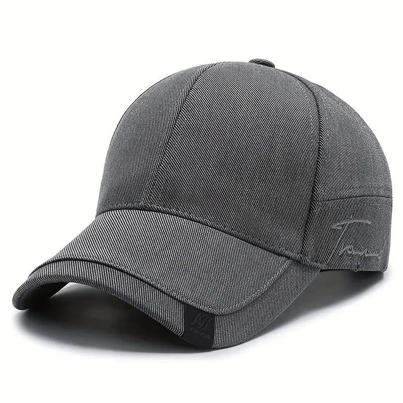 Unisex Side Letter Embroidery Snapback Baseball Caps Spring and Autumn Outdoor Adjustable Casual Hats Sunscreen Hat