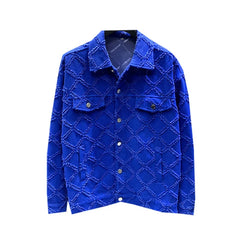 Trendy Designer Korean Broken Hole Spring Denim Jacket Fashion Elegant Coat